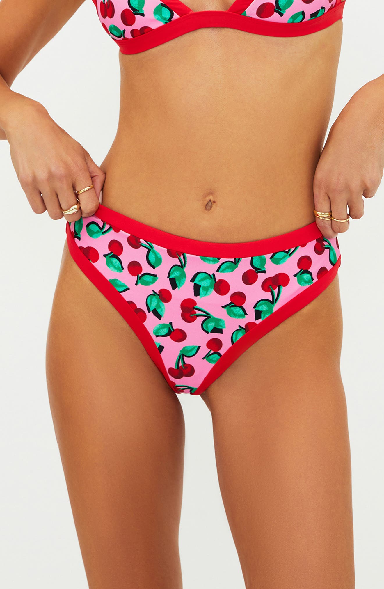 Rozli High Waist Swim Briefs