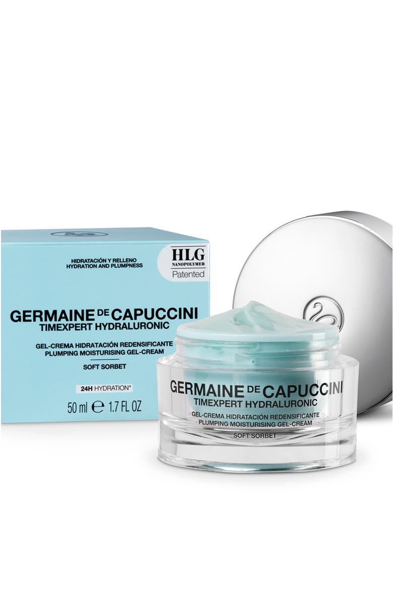 Germaine de Capuccini Timexpert Hydraluronic Moisturizing Gel-Cream Soft Sorbet, Alternate, color, Light Blue