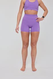 OOSC Infinite High Waisted Shorts - Purple
