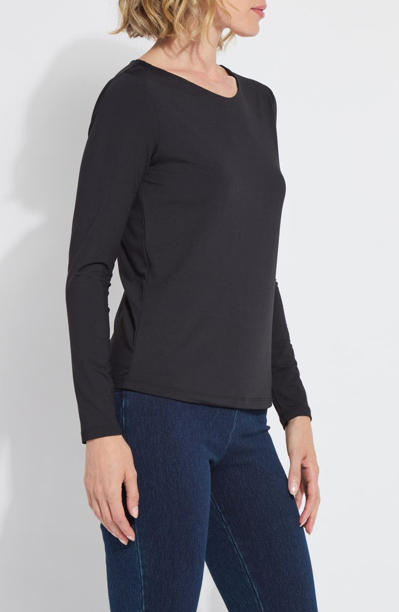Lysse ntials Long Sleeve T-Shirt, Alternate, color, Black