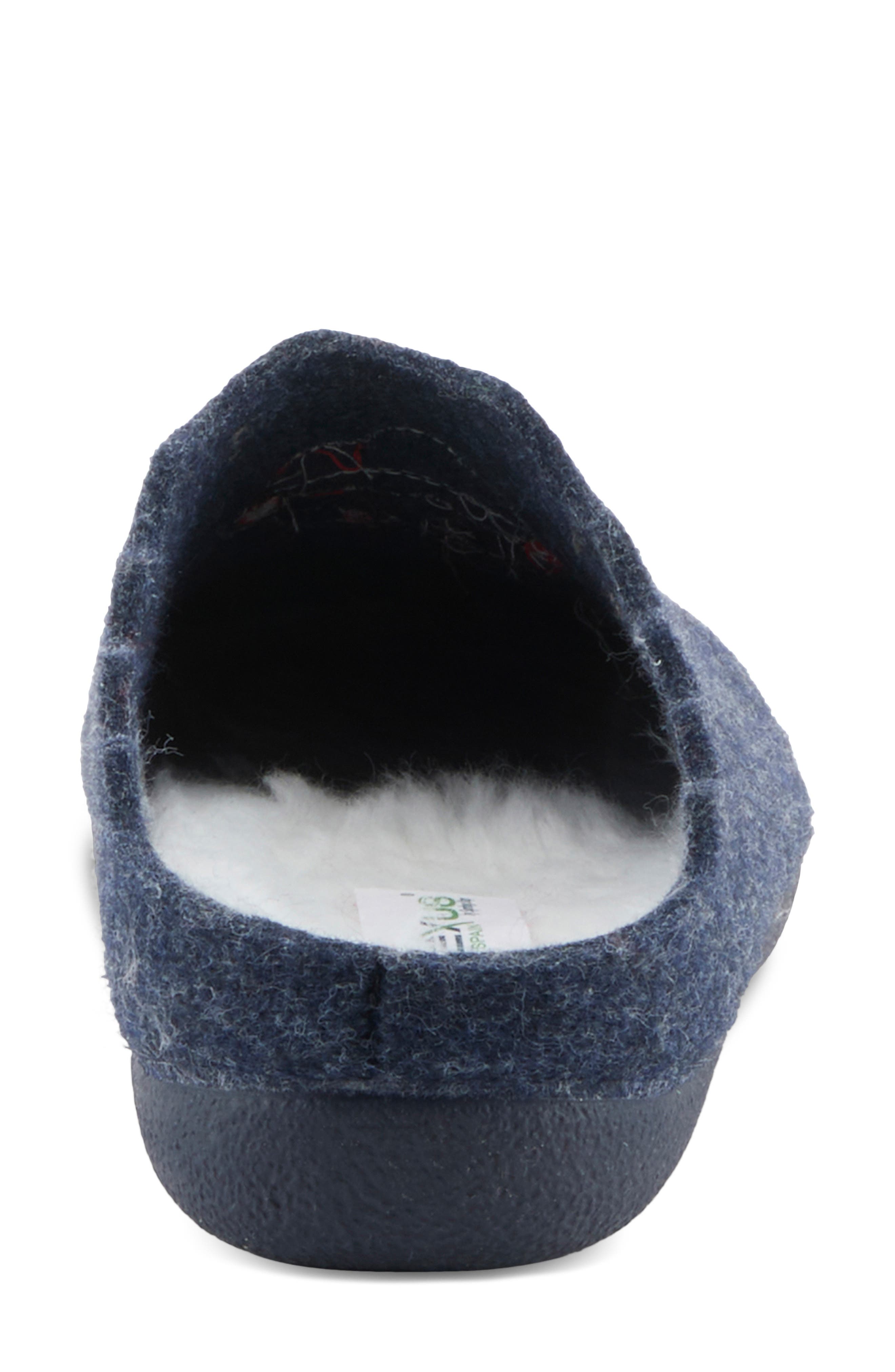 Bopeep Mule Slipper, Alternate, color, NAVY MULTI
