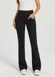 Betabrand Journey DPYP Dress Pant Yoga Pant Bootcut