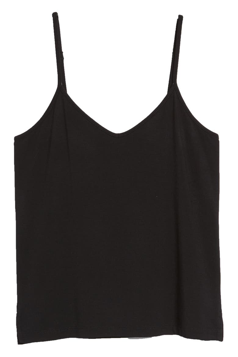 Layering Camisole Top, Alternate, color, TRUE BLACK