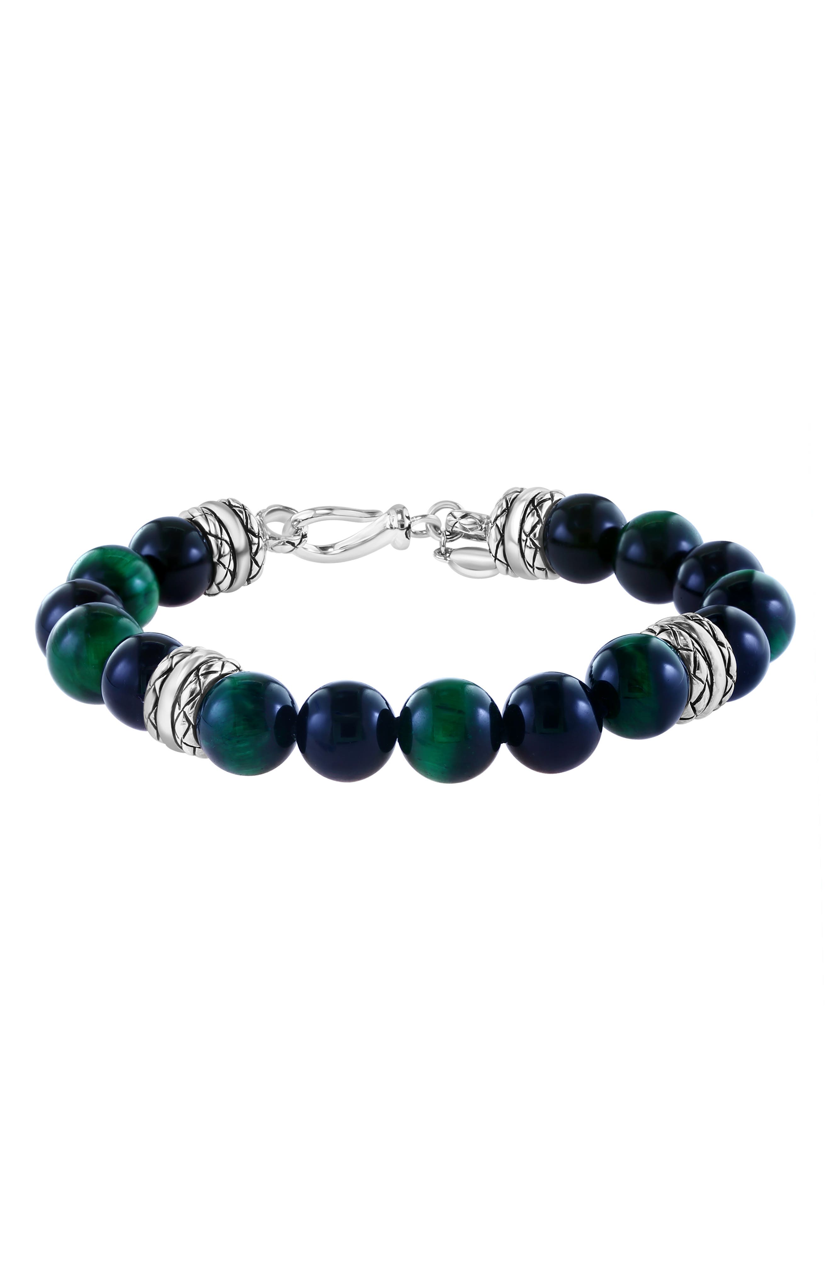 EFFY Men's Tiger Eye Beaded Bracelet