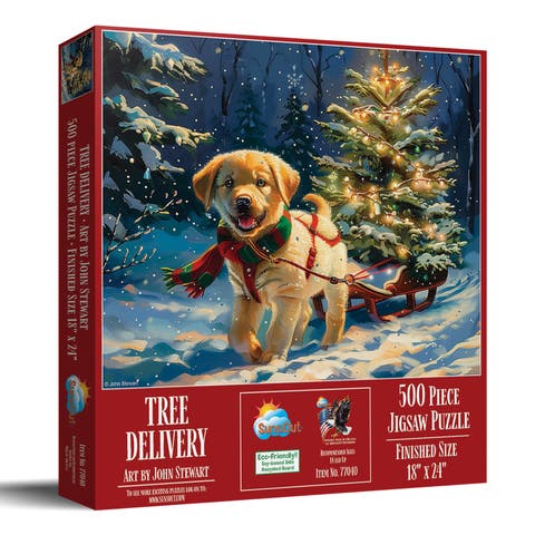 Tree Delivery 500 piece Jigsaw Puzzle for Adults