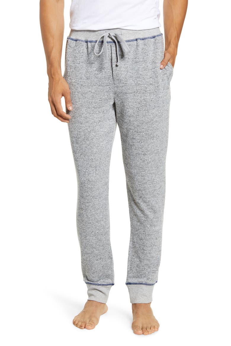 Man Jam Knit Lounge Pants, Main, color, FOG HEATHER