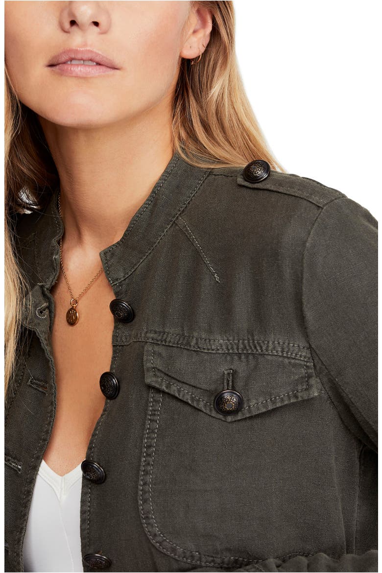 Emilia Jacket, Alternate, color, BITTER OLIVE