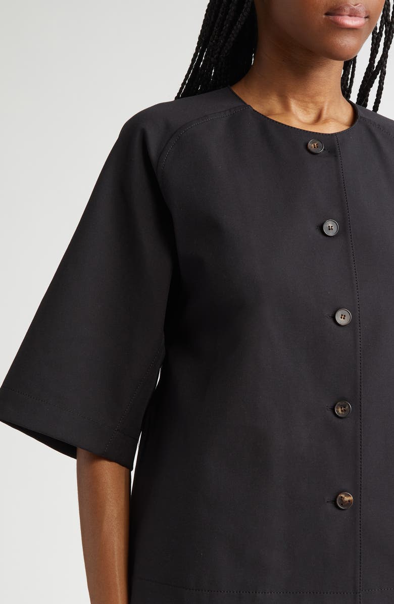 Lafayette 148 New York Stretch Twill Shirt Jacket, Alternate, color,