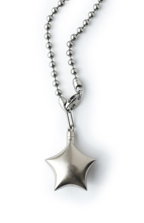 Puffed Star Necklace II