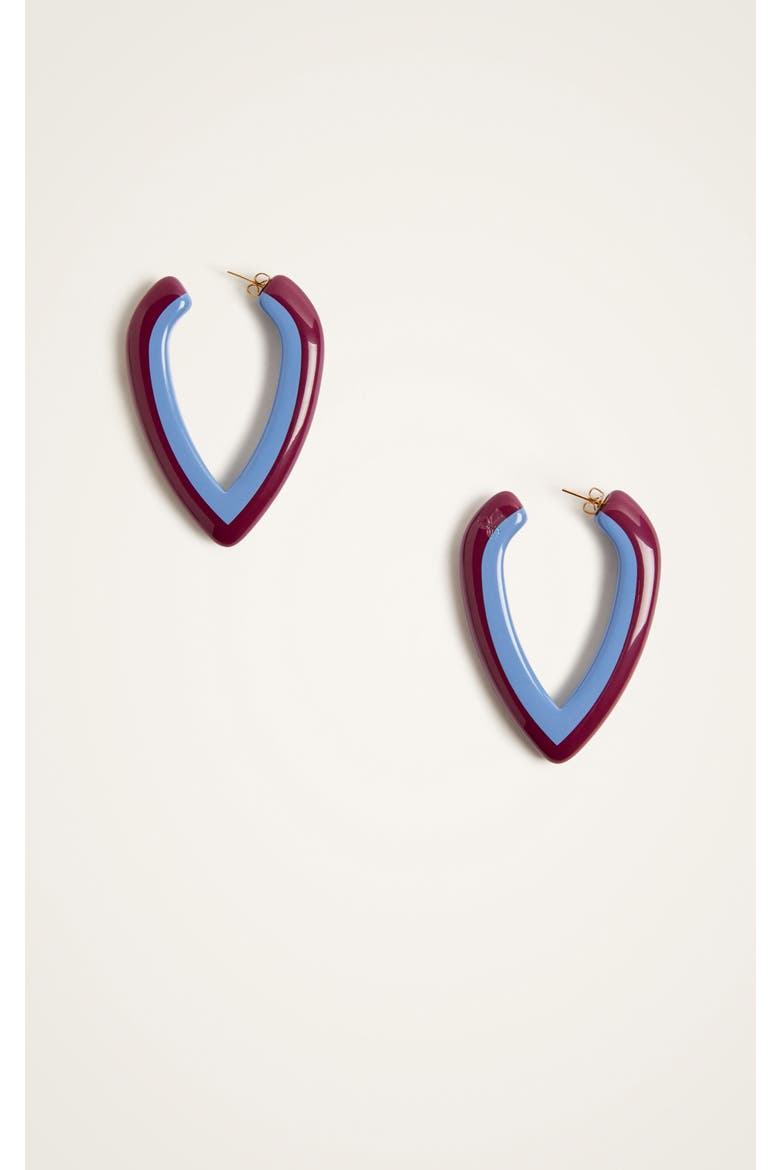 Dew Earrings Bicolor Bicolor Light Blue, Main, color, Bicolor Light Blue