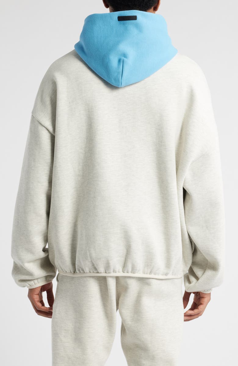 Fear of God Essentials x WNBA Chicago Sky Graphic Hoodie, Alternate, color, Light Heather