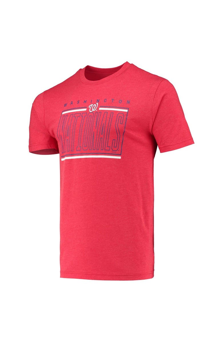 CONCEPTS SPORT Men's Concepts Sport Navy/Red Washington Nationals Meter T-Shirt and Shorts Sleep Set, Alternate, color, Navy