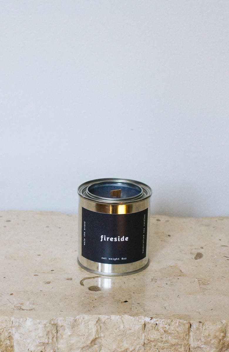 Mala the Brand Fireside Scented Candle, Alternate, color, 