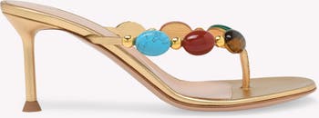 Gianvito Rossi Shanti Thong 70 Sandals | Nordstrom Gianvito Rossi Shanti Thong 70 Sandals | Nordstrom