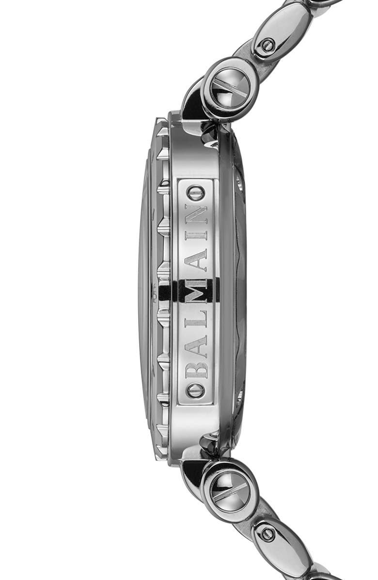 BALMAIN WATCHES Chronograph Diamond Bracelet Watch, 38mm, Alternate, color,