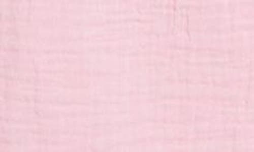 Beachlunchlounge Adie Cotton Guaze Popover Top In Wild Rose Wash