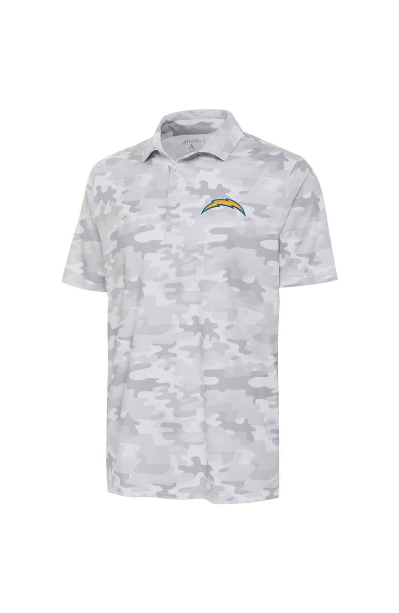 ANTIGUA Men's Antigua White Los Angeles Chargers Collide Polo, Alternate, color, White