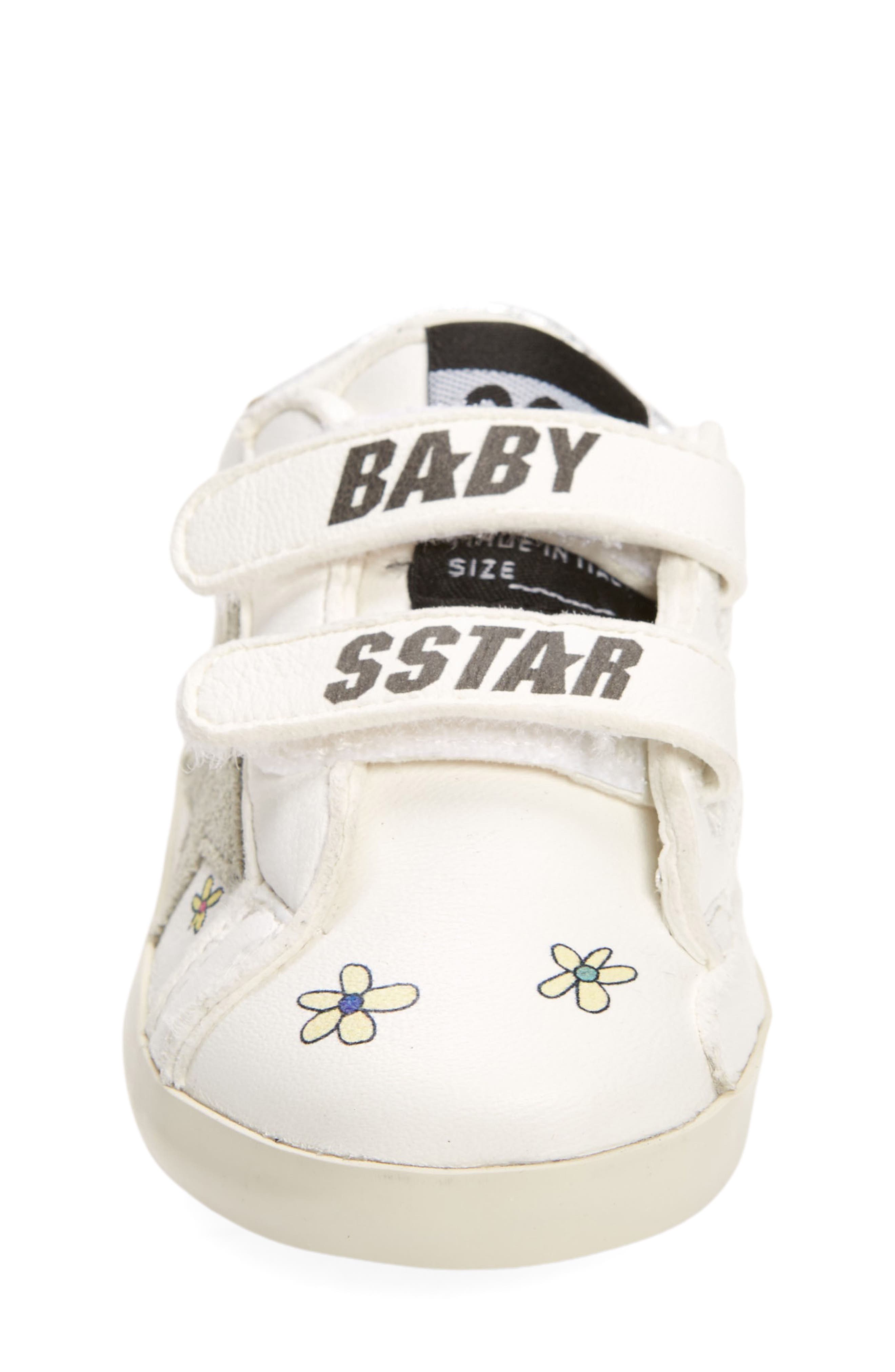 Golden Goose Old School Flower Sneaker, Alternate, color, 