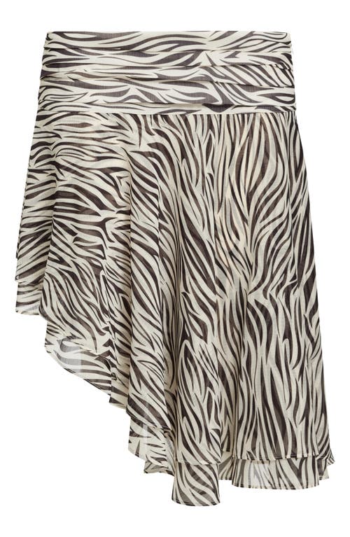Lioness Legacy Chiffon Midi Skirt In Black