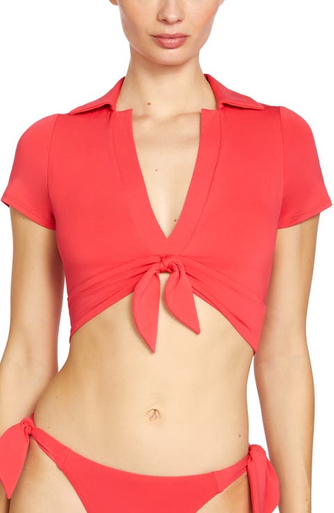 Ava Knot Front Bikini Top