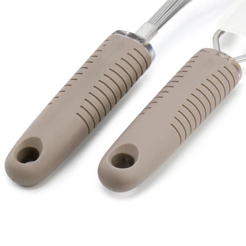 Oster Newcrest 5 Piece Prep And Cook Kitchen Tool Set In Brown