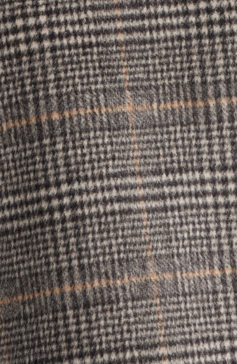 Treasure & Bond Plaid Winter Trench Coat, Alternate, color,