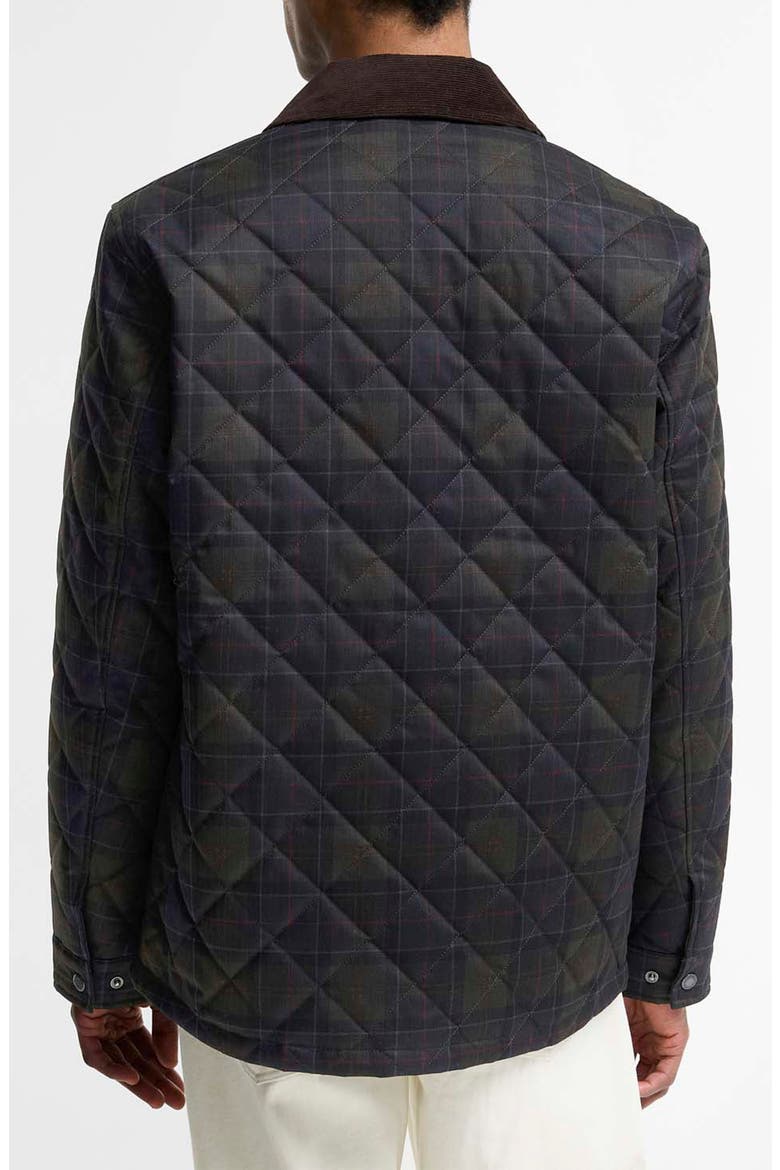 Tartan Quilted Shirt Jacket, Alternate, color, SHADOW CLASSIC