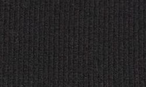 Alexander Wang Short Sleeve Crop Wool & Cashmere Sweater With Crystal Hotfix Tubular Collar In 001 Black
