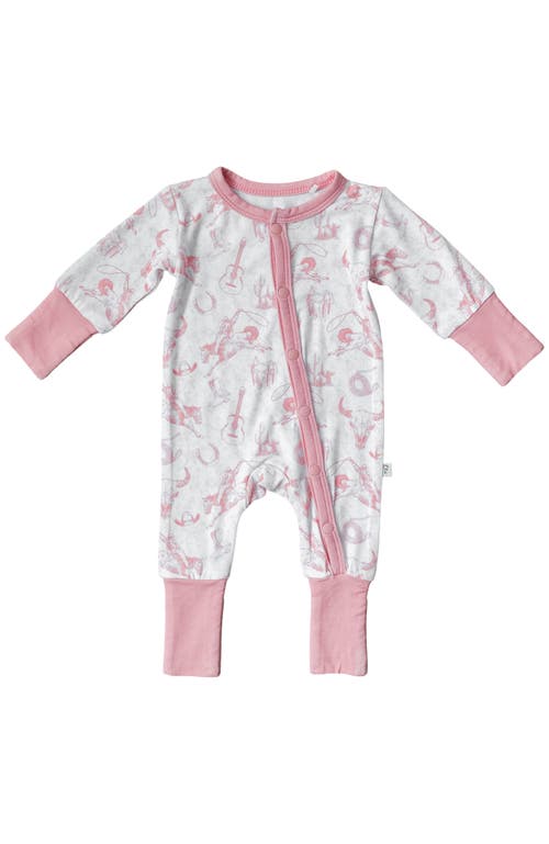 Laree + Co Josiemae Convertible Baby Footie In Multi