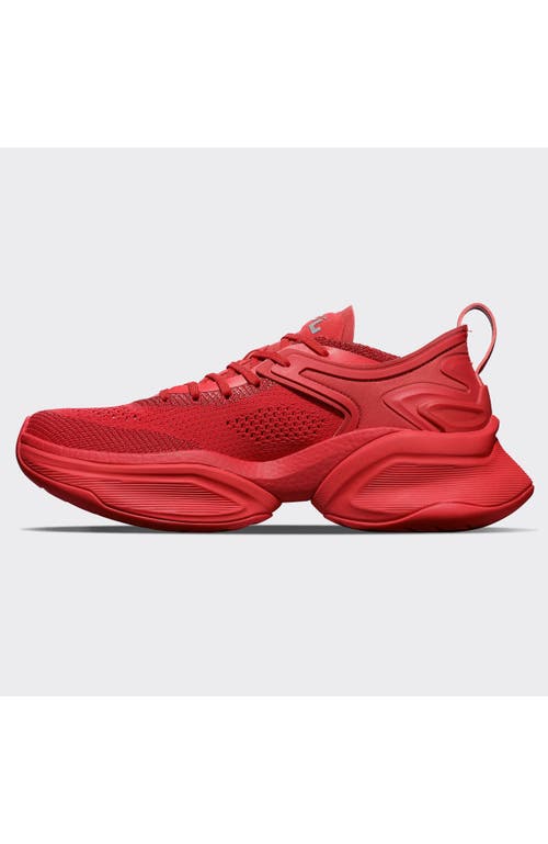 Apl Athletic Propulsion Labs Apl Hyspeed Sneakers In Red/metallic Silver