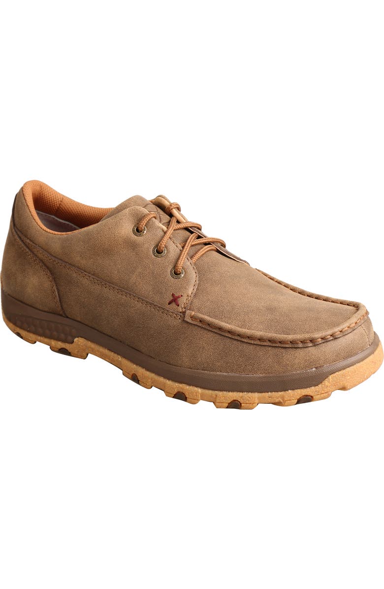 Twisted X Moc Toe Boat Shoe, Main, color,