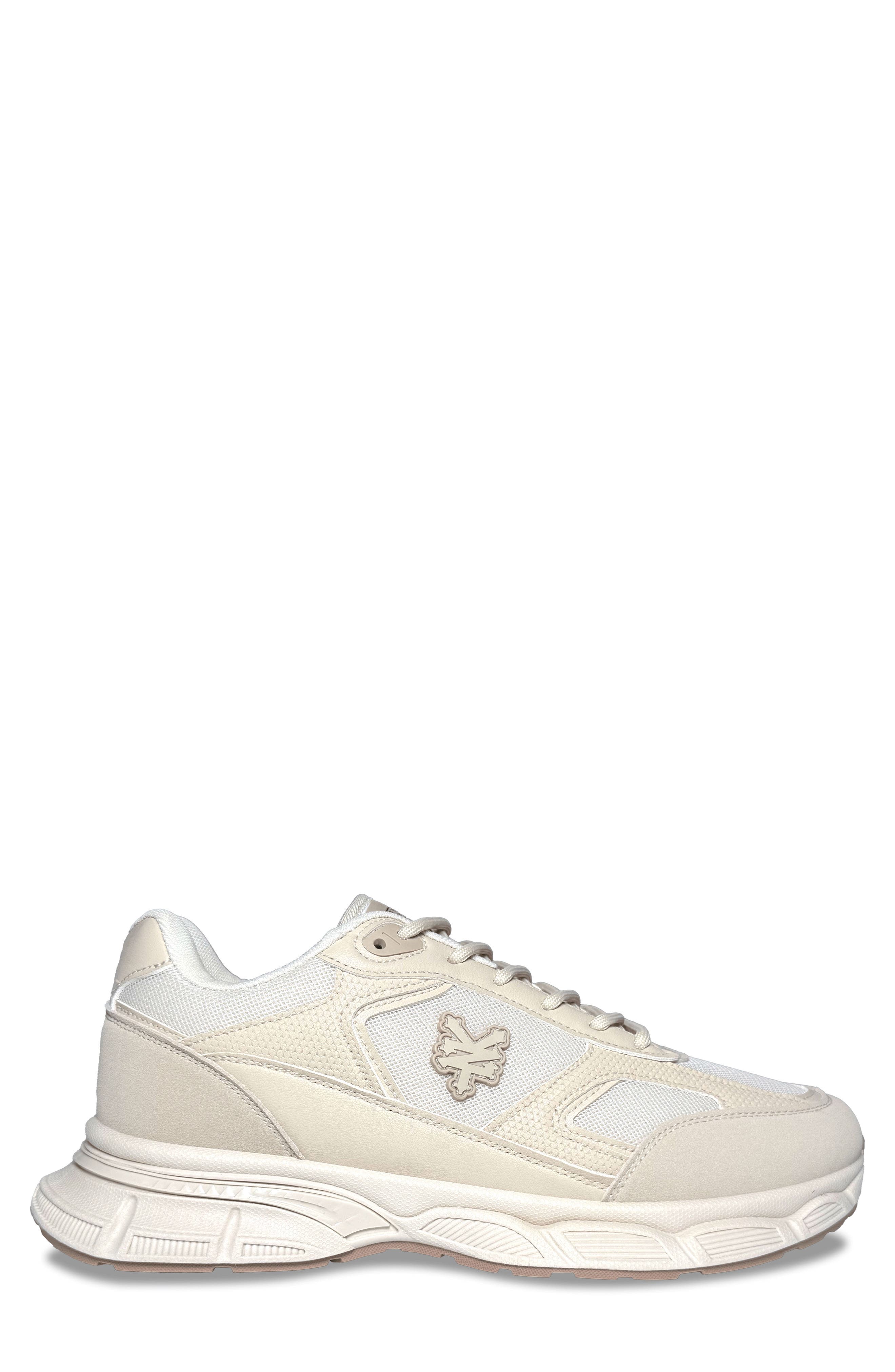 Zoo York Uncle Faux Leather Sneaker, Alternate, color, Tan