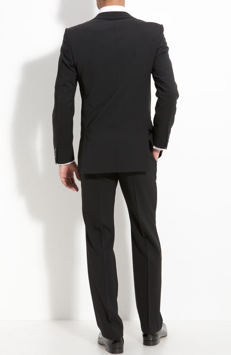 zzDNUHugo Boss HUGO 'Aikin Hollo' Trim Fit Wool Tuxedo, Alternate, color, 