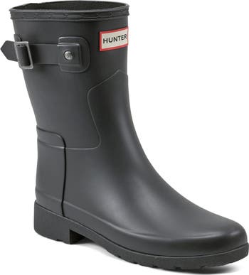 Hunter original refined rain boots on sale