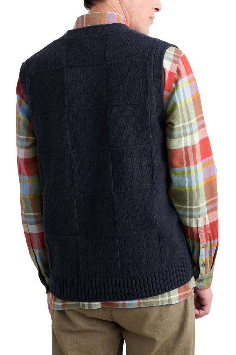 Gwelva Lambswool Blend Sweater Vest, Alternate, color, MARITIME