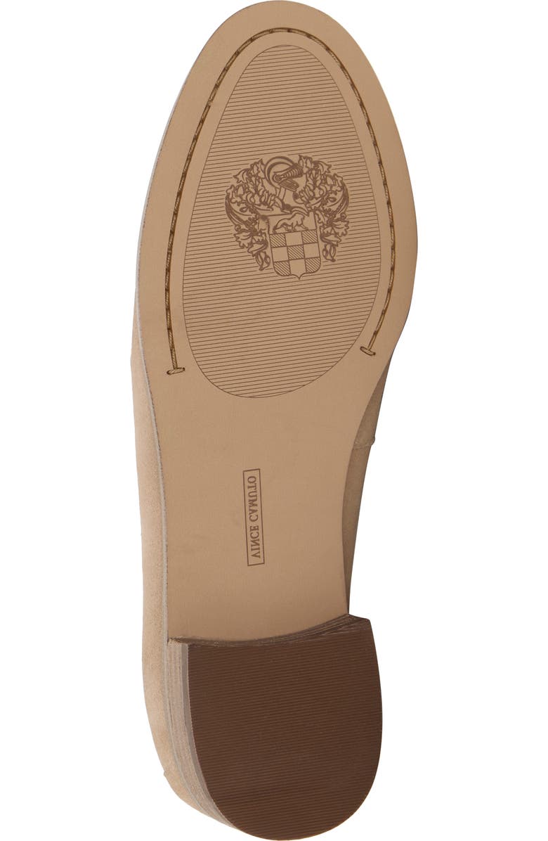 Vince Camuto Cosette Fringe Loafer, Alternate, color, Tortilla