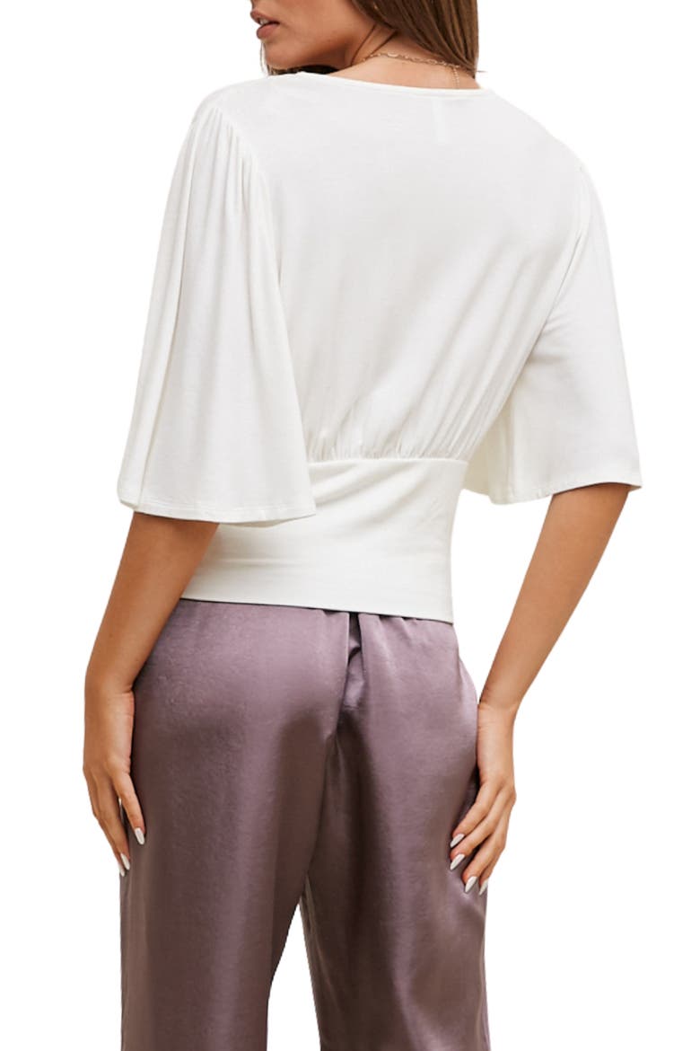 French Terry Top, Alternate, color, WHITE