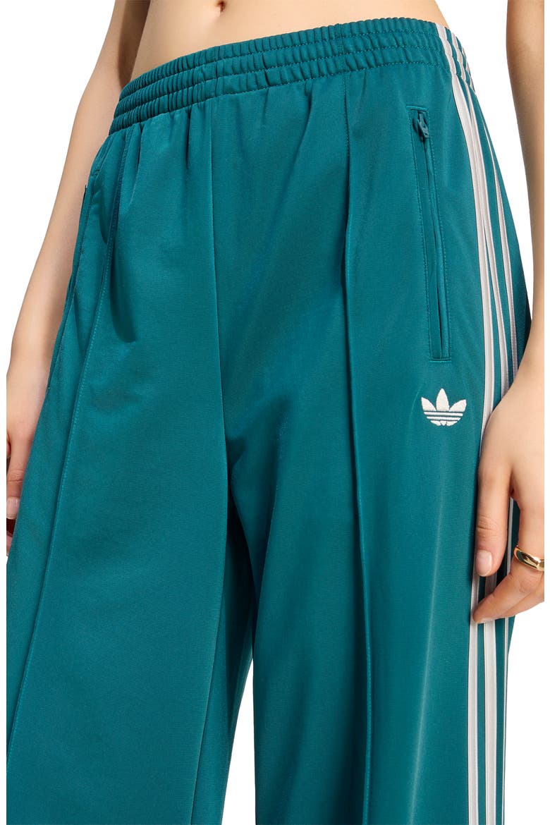 Loose Full Length Track Pants, Alternate, color, RICH GREEN/ GREY TWO