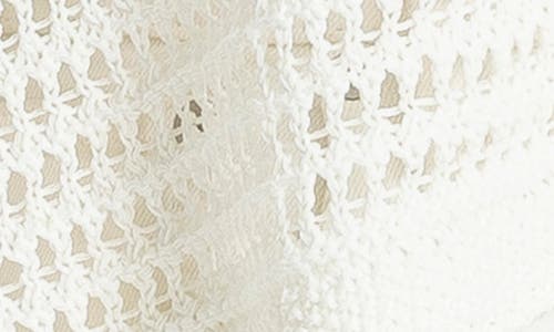 Max Studio Crochet Cardigan In Neutral