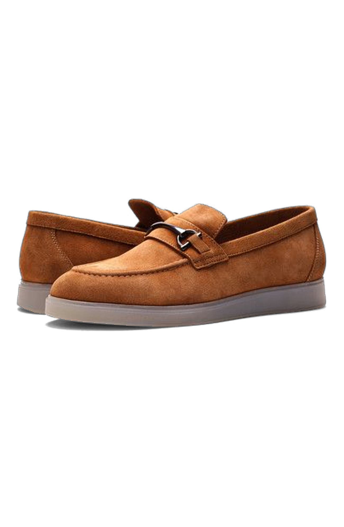 CARLOS SANTANA Funkadelic Bit Loafer, Alternate, color, Sand Suede