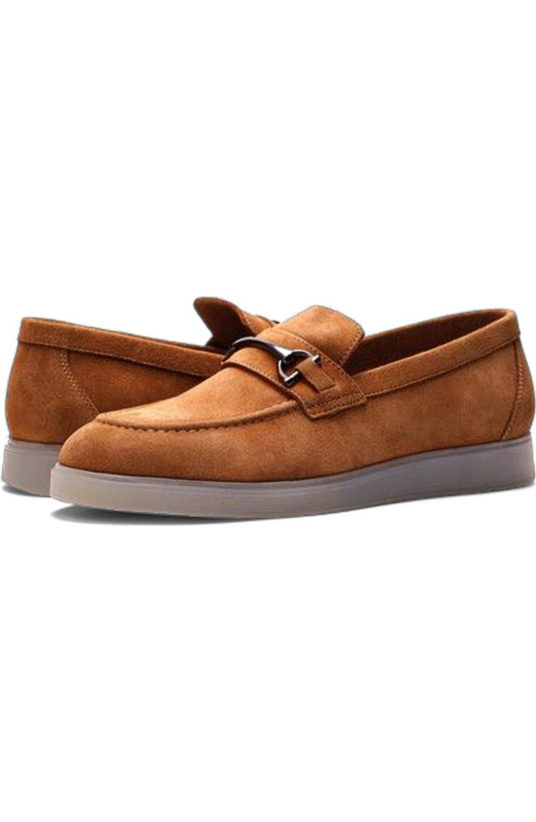 CARLOS SANTANA Funkadelic Bit Loafer, Alternate, color, Sand Suede