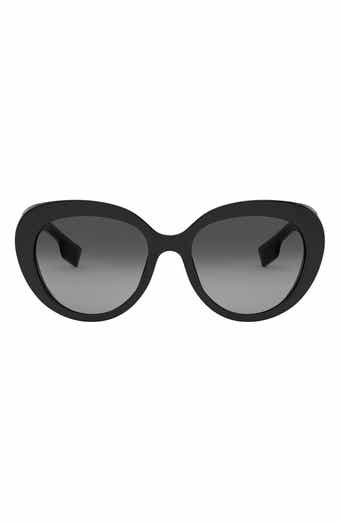 Burberry 54mm Round Cat Eye Sunglasses