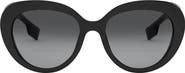Burberry 54mm Round Cat Eye Sunglasses