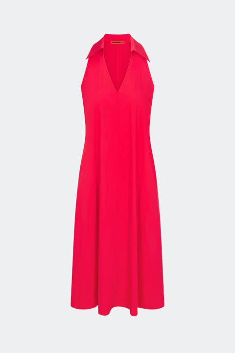Nava Poplin Midi Dress