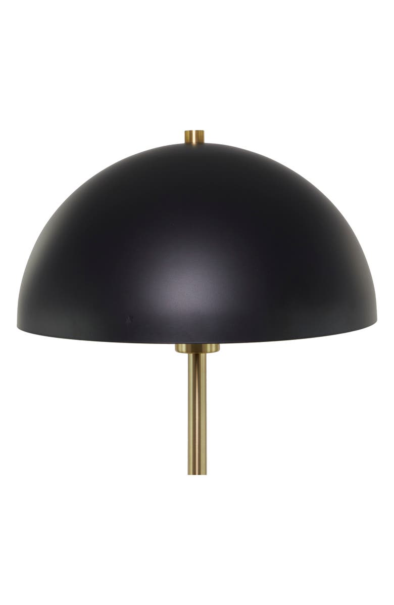 GINGER BIRCH STUDIO Black Metal Contemporary Floor Lamp, Alternate, color, 