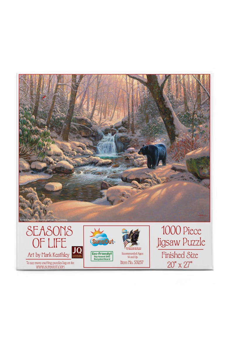 Seasons of Life 1000 piece Jigsaw Puzzle for Adults, Alternate, color, Multicolor