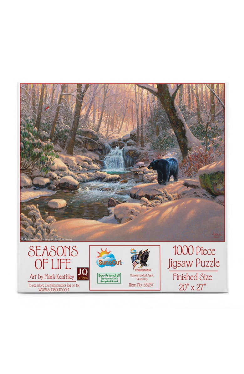 Sunsout Seasons of Life 1000 piece Jigsaw Puzzle for Adults, Alternate, color, Multicolor
