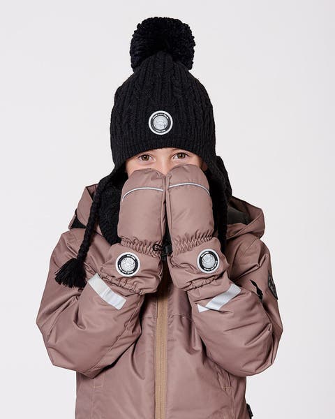 Boy Winter Mittens Play (Big Kid)