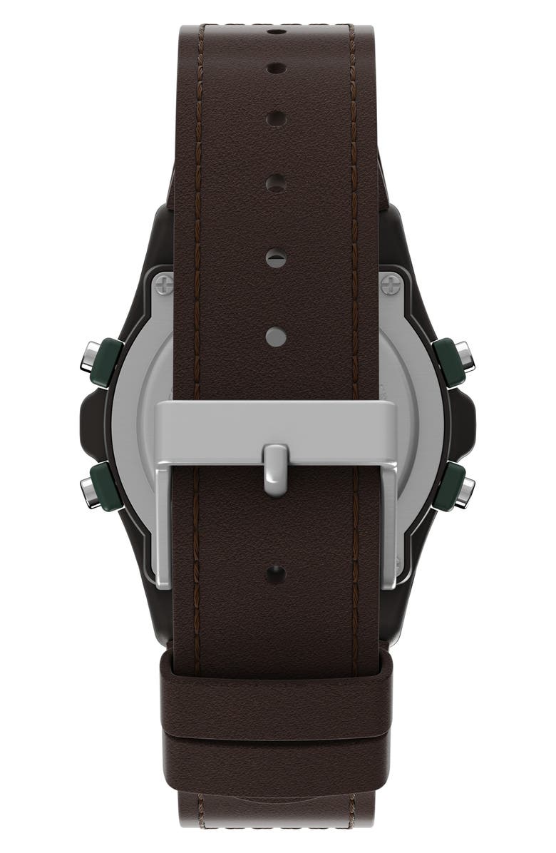 Timex<sup>®</sup> Atlantis Chronograph Fabric Strap Watch, 40mm, Alternate, color, 