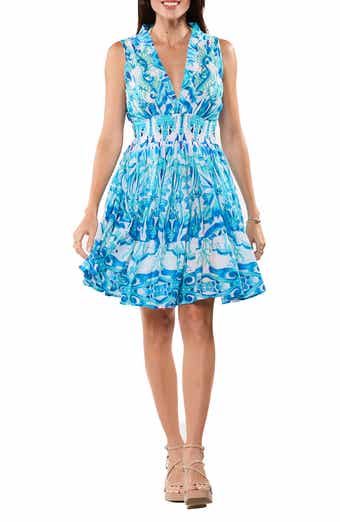 Sleeveless Fit & Flare Minidress